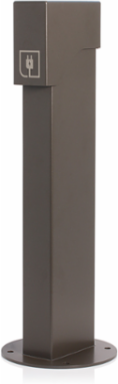 Power Pedestal, Standard Hinge, Surface Mount