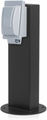 Power Pedestal Kit, No Hinge, Surface Mount
