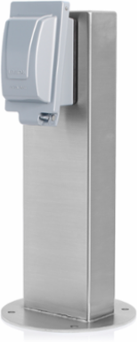 Power Pedestal Kit, No Hinge, Surface Mount