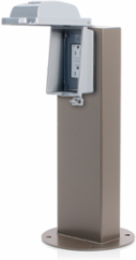 Power Pedestal Kit, No Hinge, Surface Mount