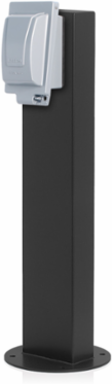 Power Pedestal Kit, No Hinge, Surface Mount