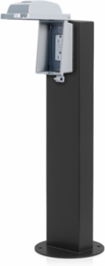 Power Pedestal Kit, No Hinge, Surface Mount