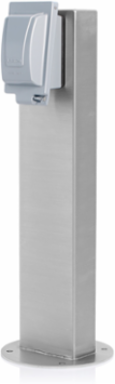 Power Pedestal Kit, No Hinge, Surface Mount