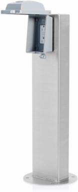 Power Pedestal Kit, No Hinge, Surface Mount