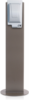 Power Pedestal Kit, No Hinge, Surface Mount