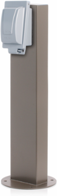 Power Pedestal Kit, No Hinge, Surface Mount
