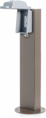 Power Pedestal Kit, No Hinge, Surface Mount