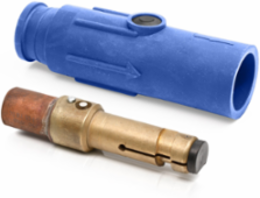 22 Series Male Plug, 500-750 MCM, Crimp Tube Termination