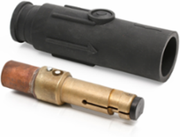 22 Series Male Plug, 500-750 MCM, Crimp Tube Termination