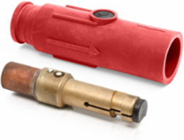 22 Series Male Plug, 500-750 MCM, Crimp Tube Termination