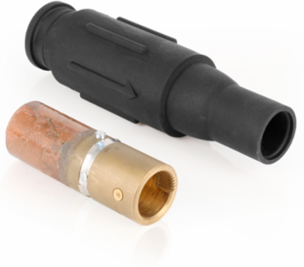 22 Series Female Plug, 500-750 MCM, Crimp Tube Termination