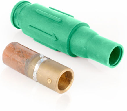 22 Series Female Plug, 500-750 MCM, Crimp Tube Termination