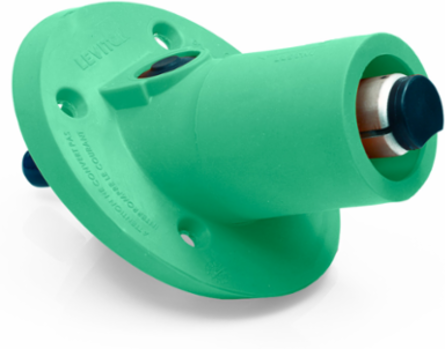 22 Series Male Receptacle, 30-Degree, 250-777 MCM, 1" Threaded Stud