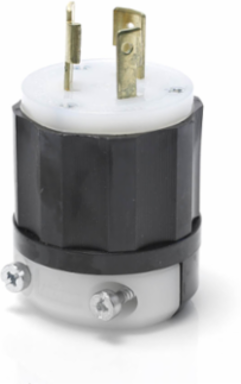 Extra-Heavy Duty Locking Plug 20 Amp 125 Volt NEMA L5-20P