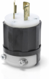 Extra-Heavy Duty Locking Plug 20 Amp 125 Volt NEMA L5-20P