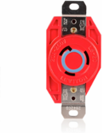 V-0-Max Flush Mtg Locking Receptacle