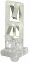 Stainless Steel Snap-In Lamp End Support Clip for 2G11 Fluorescent Lamps