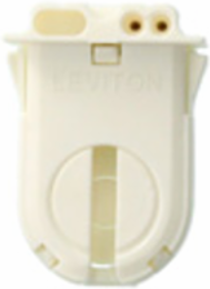Medium Bi-Pin Fluorescent Lampholder for T8/T12 Lamps, 660W-600V, Snap-In/Slide-On