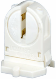 T5 Bi-Pin Fluorescent Lampholder, Low Profile, 120W, Snap-In, White