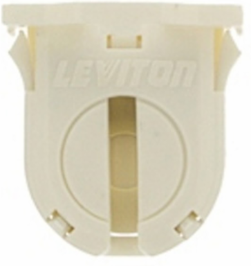 Fluorescent Lampholder T8, 16MM Center, Small Bi-Pin, 660W-600V, Snap-In