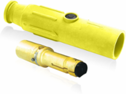 23 Series Male Plug, 350-500 MCM, Crimp Tube Termination