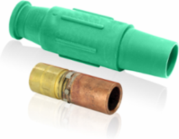 23 Series Female Plug, 350-500 MCM, Crimp Tube Termination