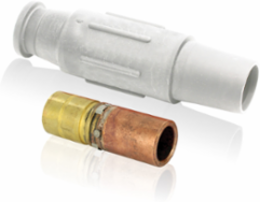 23 Series Female Plug, 350-500 MCM, Crimp Tube Termination