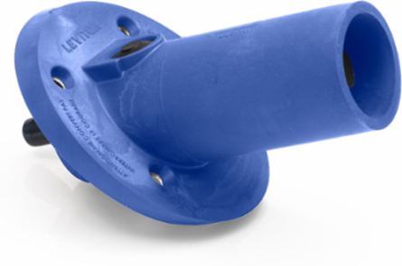 23 Series Male Receptacle, 30-Degree, 250-777 MCM, 1" Threaded Stud