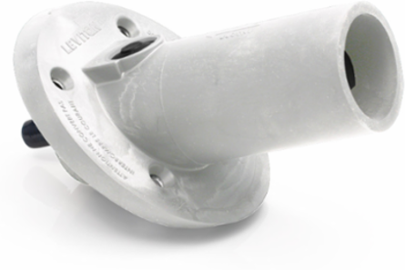 23 Series Male Receptacle, 30-Degree, 250-777 MCM, 1" Threaded Stud