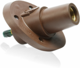 23 Series Female Receptacle, 30-Degree, 250-777 MCM, 1.125" Threaded Stud