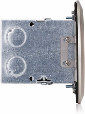 15 Amp 1-Gang Commercial Grade Floor Box Assembly, Tamper-Resistant, Ivory