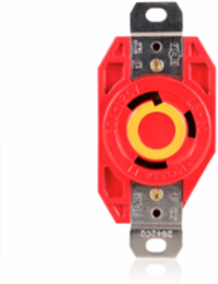 V-0-Max Flush Mtg Locking Receptacle