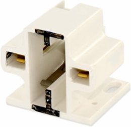 GX23 2-Pin Compact Fluorescent Lampholder, 600 Volt, Horizontal Mount, Black Color Code