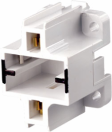 GX23 2-Pin Compact Fluorescent Lampholder, 600V, Vertical, Thermoplastic Body