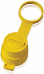 Wetguard Watertight Locking Plug Cap, 20 Amp, NEMA 4/IP66, Yellow