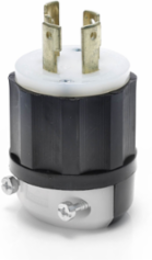 30 Amp Locking Plug, 480 Volt, NEMA L16-30P, 3-Phase, Nylon Construction