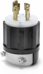 Locking Plug, 30 Amp, 120/208 Volt, NEMA L18-30P, Non-Grounding