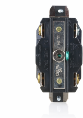 30 Amp 277/480 Volt 3-Phase NEMA L22-30R Industrial Grade Locking Receptacle