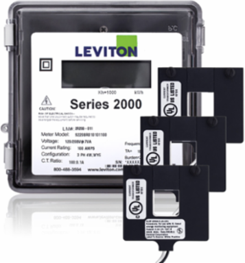 Series 2000 Submeter Kit, 120/208V, 100A, 3 Split Core Current Transformers, NEMA 4X