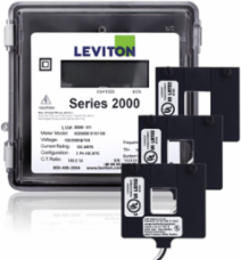 Series 2000 Submeter Kit, 120/208V, 100A, 3 Split Core Current Transformers, NEMA 4X