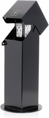 Power Pedestal Kit, Standard Hinge, Surface Mount
