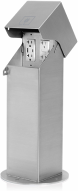 Power Pedestal Kit, Standard Hinge, Surface Mount