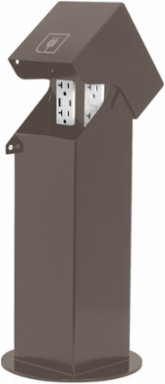 Power Pedestal Kit, Standard Hinge, Surface Mount