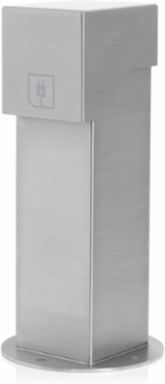 Power Pedestal, Standard Hinge, Surface Mount