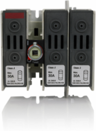 30 Amp Fused Replacement Switch, RoHS Compliant, 600 VAC, Gray