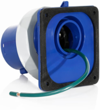 LEV Series IEC Pin & Sleeve Inlet, 30/32 Amp, 250 Volt, IP66/IP67/IP68/IP69K