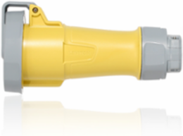 LEV Series 30 Amp 125 Volt Industrial IEC Pin & Sleeve Connector, IP66/IP67/IP68/IP69K, Watertight