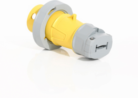 LEV Series 30 Amp 125 Volt Pin & Sleeve Plug, IP66/IP67/IP68/IP69K, Watertight