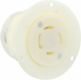 30 Amp Flanged Outlet Locking Receptacle 120/208 Volt, 3-Phase WYE