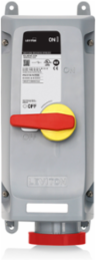 LEV Series 60 Amp Non-Fused Mechanical Interlock, 480 Volt, IP66/IP69K